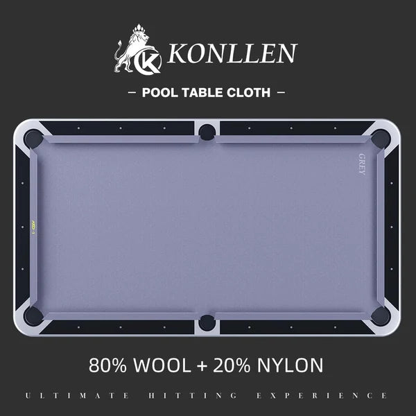 KONLLEN AXD-1 PAÑO/TELA PARA MESA DE POOL (BILLAS) PROFESIONAL